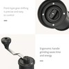 Coffee Grinder,Manual Coffee Grinder,Adjustable Thickness Burr Coffee Grinder,Manual Portable Coffee