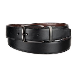 Dockers Men's Two-in-one Reversible Rotative Buckle Everyday Casual Dress Belt (Regular and Big & Tall Sizing), Black/Tan, X-Large (42-44)