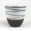 Set of Four Blue Patterns Japanese Tea Cups