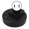 Black Wireless Doorbell Self Powered Waterproof Door Bell with 58