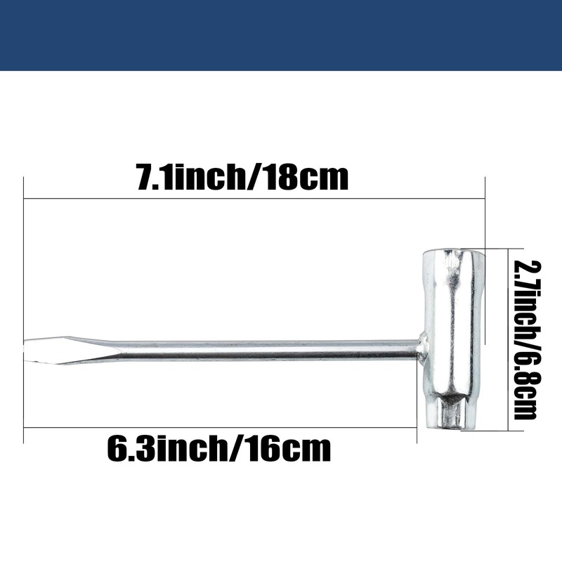 Belsdar 13 x 19mm Chainsaw T-Wrench with 503220001 Chainsaw Bar