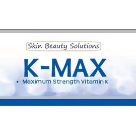 K MAX- Maximim Strength Vitamin K 5 Cream for Stretch Marks, Spider Veins, Acne Scars, Broken Capillaries, Rosacea, Puffy Dark Eye Circles, bruises-  