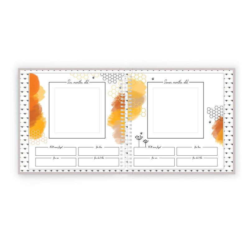 Honey Bee Luxury Baby Memory Book