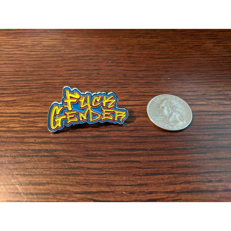 Eff Gender Nonbinary Pride Soft Enamel Pin