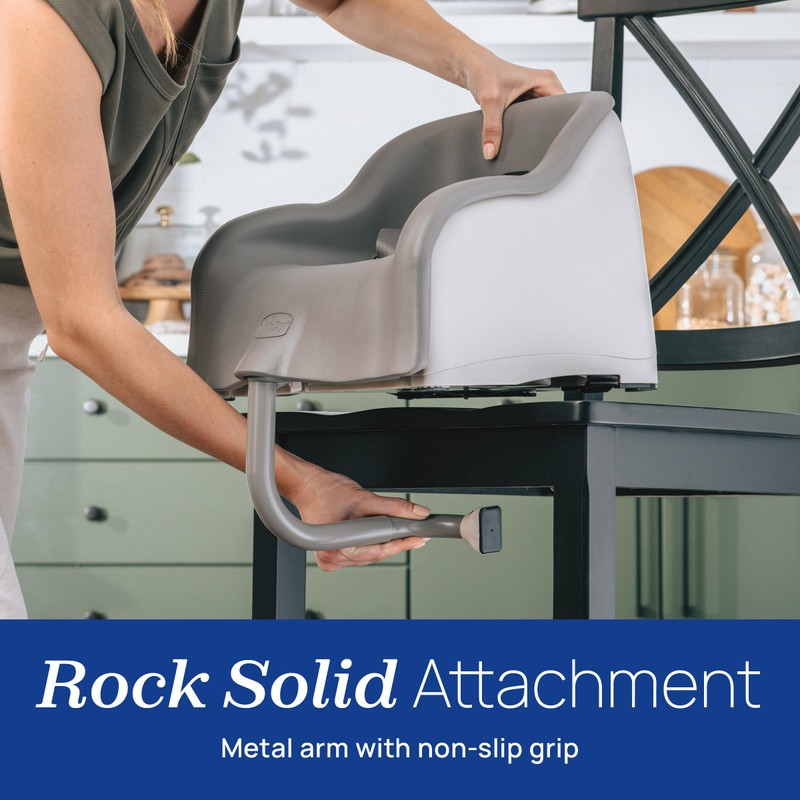 Chicco Cinch Clamping Booster Seat with Quick Set Up, Easy-to-Clean