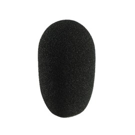 Monacor 23.2600 42x65mm Foam Microphone Windshield - Black