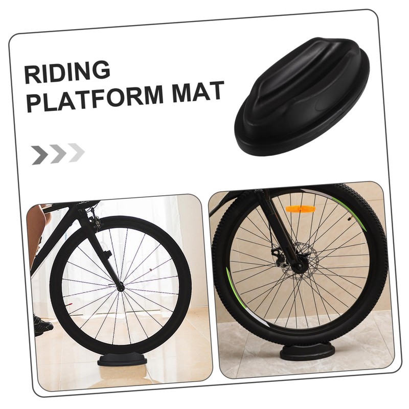 WOONEKY Bike Trainer Stand Pad Front Wheel Support Rest Slip-resistant