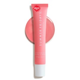 Summer Fridays Lip Butter Balm - Hydrating Lip Mask, Shea Butter, Vegan - Pink Sugar, 14g
