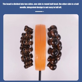 Tapping Hammer for Massage,Massage Hammer for Back, Legs - Relaxing Massager withBead and Needle,30 Comb Massage Teeth for Spinal Discomfort, Lumbar and Back Pain, Shoulder Discomfort