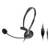 GOPPA GP-HS14/B Goppa Headset, Overhead Type, Single Ear, Monaural, 0.1