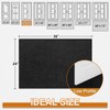Super Absorbent Front Door Mat, 36" x 24", Non-Slip Washable