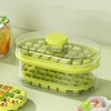 Ice Cube Tray Maker Household Press Mold Box High Capacity