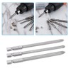 Long Magnetic BST Screwdriver Bits, Akozon 10 Pieces (Slotted +