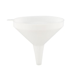 Restaurantware-Met Lux 24-Ounce Plastic Funnel, 1 Plastic Funnel - Precise Spout, White Pouring Tool, Wide Spout, for Transferring Ingredients