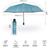 PERLETTI Women's Automatic Open Umbrella with 2 Colours – Women's