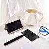 2 Pack Stainless Steel Business Cards Holders Desktop Card Display
