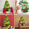 ANTFEES 3.2 FT DIY Felt Christmas Tree Set for Kids