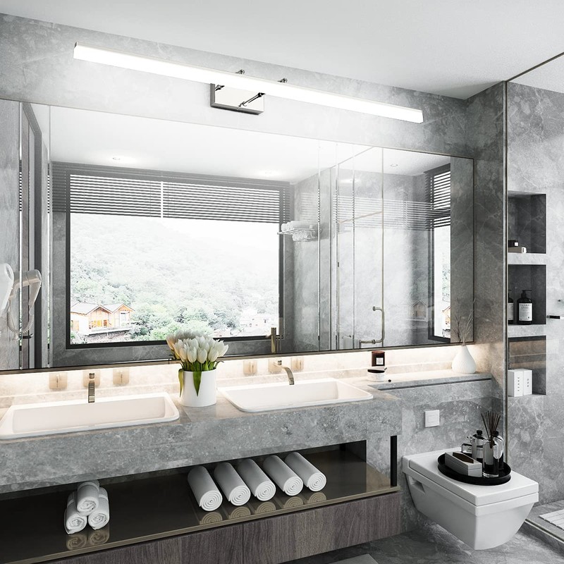 Aipsun 48 inch LED Vanity Lights Adjustable Bathroom Wall Light