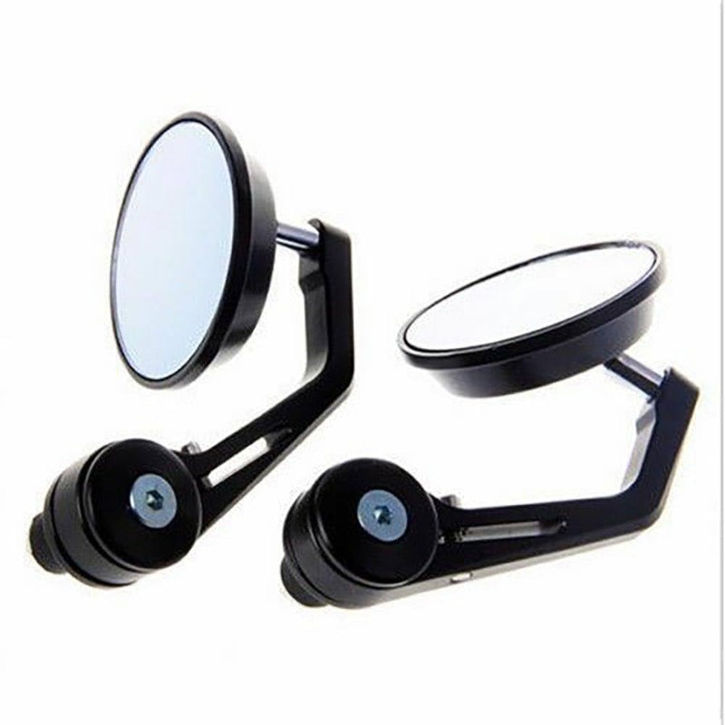 TDR 7/8 Inch 22mm Handlebar End Rear Side View Mirrors