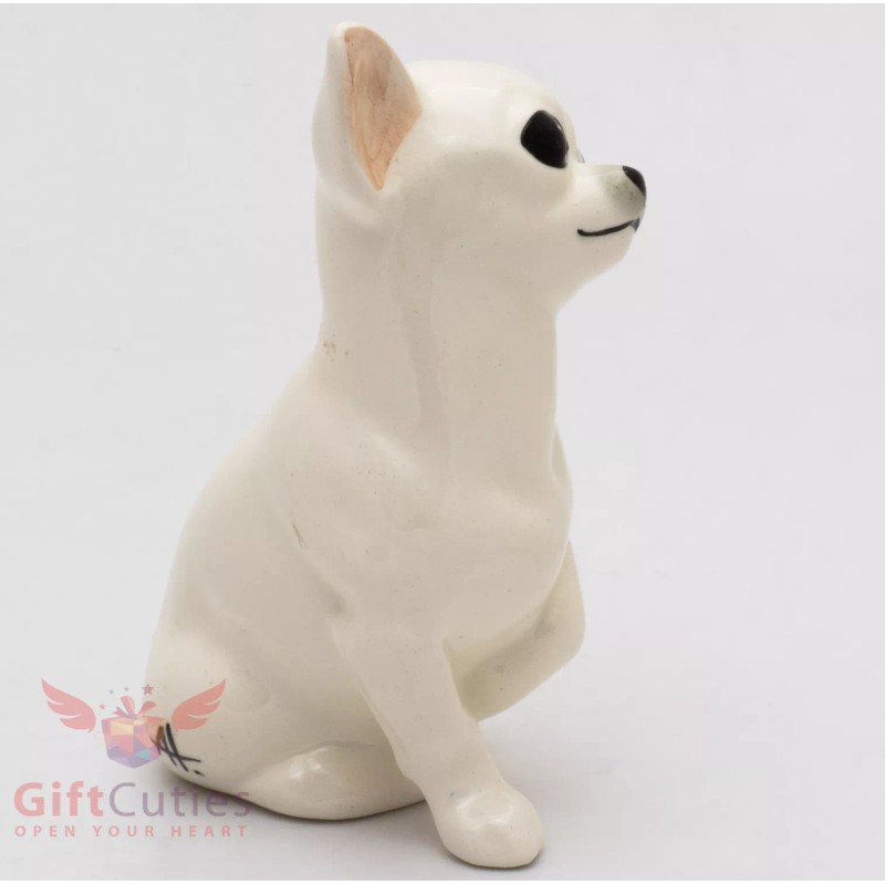 Porcelain Figurine of the Chihuahua dog