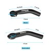 Thinvik Bike Bar Ends, Aluminium Alloy MTB Bicycle Bar Ends,