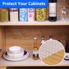 PABUSIOR 10-Inch Clear Cabinet Drawer Liner: Translucent Waterproof Small Kitchen