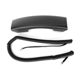 The VoIP Lounge HD Voice Handset with Curly Cord for Polycom VVX 250/350 / 450 IP Phone