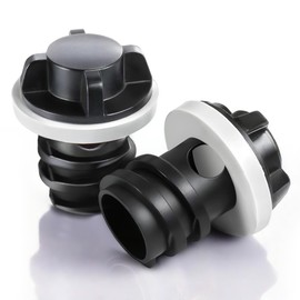 Cooler Plug Replacement for YETI, 2 Pack Cooler Drain Plug Compatible with YETI & RTIC Coolers, Leak-Proof Plug Replacement for YETI Tundra, Roadie, Tank Coolers and RTIC, Cooler Part