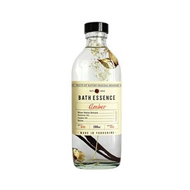 Fikkerts Fruits of Nature Amber Soothing and Relaxing Bath Oil Essence (200ml/6.76floz) with Vibrant, Sweet Floral Tones, Vegan Plant Based