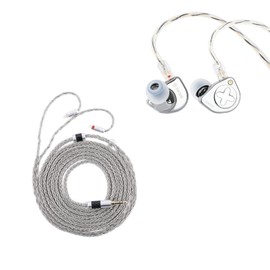 Linsoul SIMGOT EW300 1DD+1Planar+1PZT Hybrid Driver in Ear Monitor(Standard Edition) + Tripowin Zonie 2M IEM Cable(2Pin, Grey)