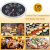 Grill Temperature Gauge, Heat Indicator Thermometer, BBQ Lid Replacement Part