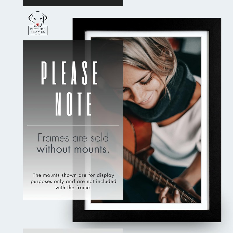 20x30 Black Photo Frame - Photo Frame 20x30cm, Frame 20x30cm,