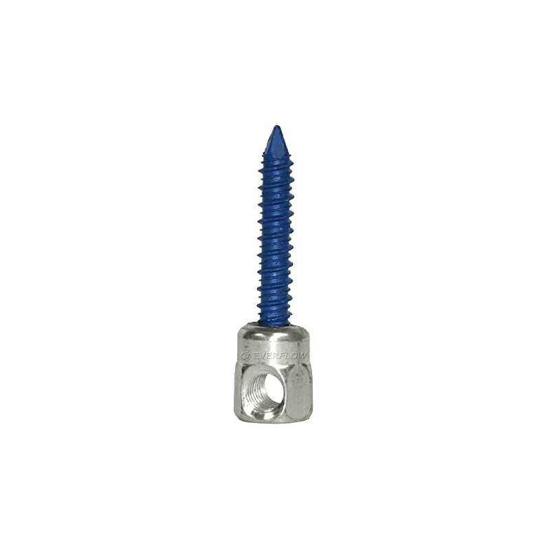 Everflow 8061957-25 3/8" Screw Horizontally Threaded Rod Anchor Designed for