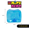 NeeDoh Niceberg Sensory Squeeze Toy – Giant 3.25" Blue Nice