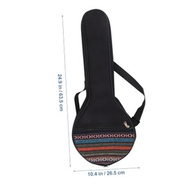SUPVOX 1 Pcs 4 String : 25 x 10.6 Inch Guitar Bass Case with Straps - Guitar Cover Gig Bag - 4 Layer Cotton Thicken，Avoid Instruments from Damage