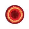 9 LED 2＂ Mirage Clearance/Marker Light - Red Led/Red Lens