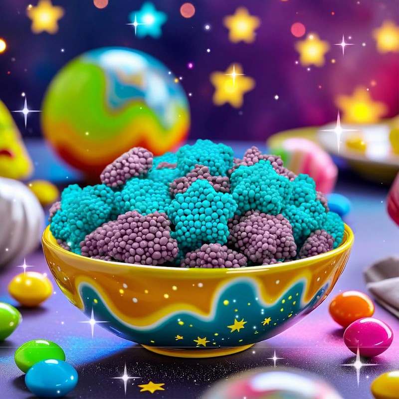 Crunchy Gummy Candy - 1.5 Pound Bag - Chewy Gummy