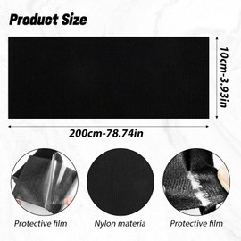 LOMUG Gewebe-Reparaturband Selbstklebend, 10cmx2m Stoffklebeband, Flicken Selbstklebend Stoff für Autositz Reparatur, Segeltuch, Markise, Möbel,Zelt, Risse/Löcher in Stoff, Segel, Bootsverkleidung