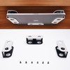 Beishi Tenwaymili Notebook and Tablet Storage Under Desk Laptop Holder