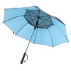 Cooling Fan Umbrella UV Guard Sun Blocking 2600mAh USB Rechargeable