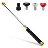 2026 Upgraded Jet Nozzle Power Washer for Garden Hose, Hydro