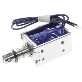 CHILDWEET Push-Pull Electromagnet Magnets Linear Solenoid Electric Solenoid Valve Magnetic Solenoid Magnetic Door Lock Solenoid Coil Solenoid Actuator Type Solenoid Soft Magnetic Material