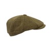 WALKER AND HAWKES - Men's Green Sage Derby Tweed 8-Panel