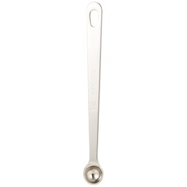 Wada Suke Seisakusho 4911-0020 Extra Thick Measuring Spoon, 1/4 Spoon, Silver