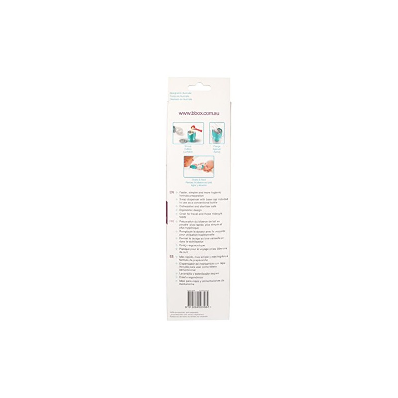 b.box Essential Baby Bottle + Dispenser - Plum Punch -