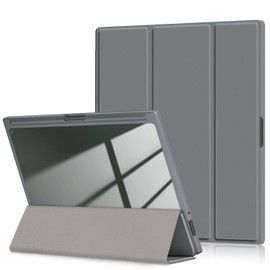 Xuanbeier Hybrid Slim Case Compatible with BooxNote Air 3 C/Air 3 B/W 10.3 Inch ePaper Tablet Smart Protective Case with Pen Holder and Sleep/Wake Function, Grey