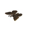 Leadigol Solid Pure Brass Mini Butterfly Figurine,Collection Handmade Butterfly Figurines
