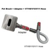 Vacuum Cleaner Adapter Attachment Accessory Pet Brush Hose Converter Connector