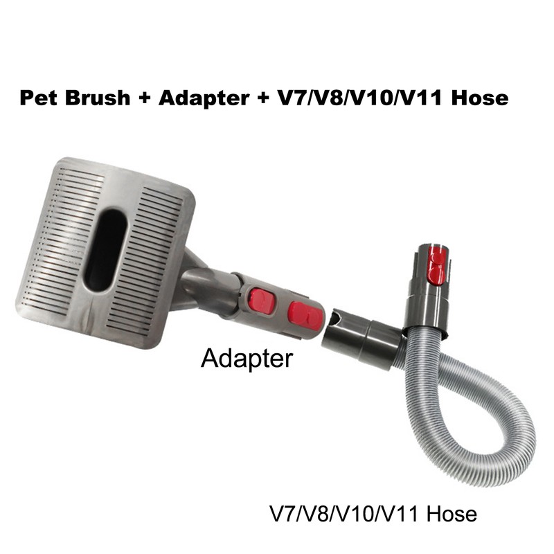 Vacuum Cleaner Adapter Attachment Accessory Pet Brush Hose Converter Connector