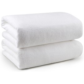 Orighty - Toallas de baño de tacto suave, paquete de 2 (27 x 54 pulgadas)